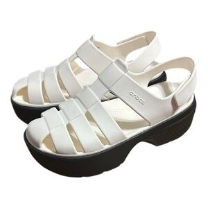 CROCS  Strappy Platform Sandals – Unisex, New with Tags.